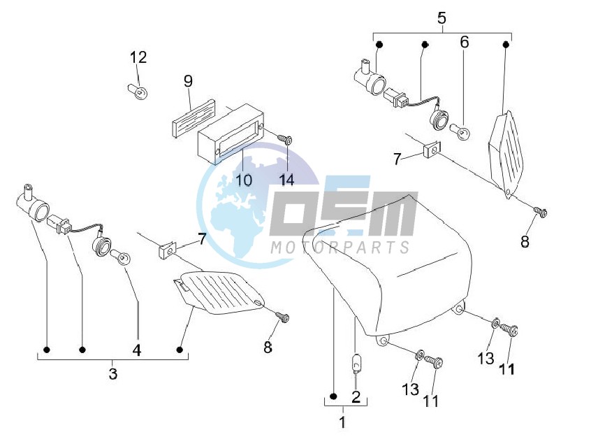 Tail light - Turn signal lamps