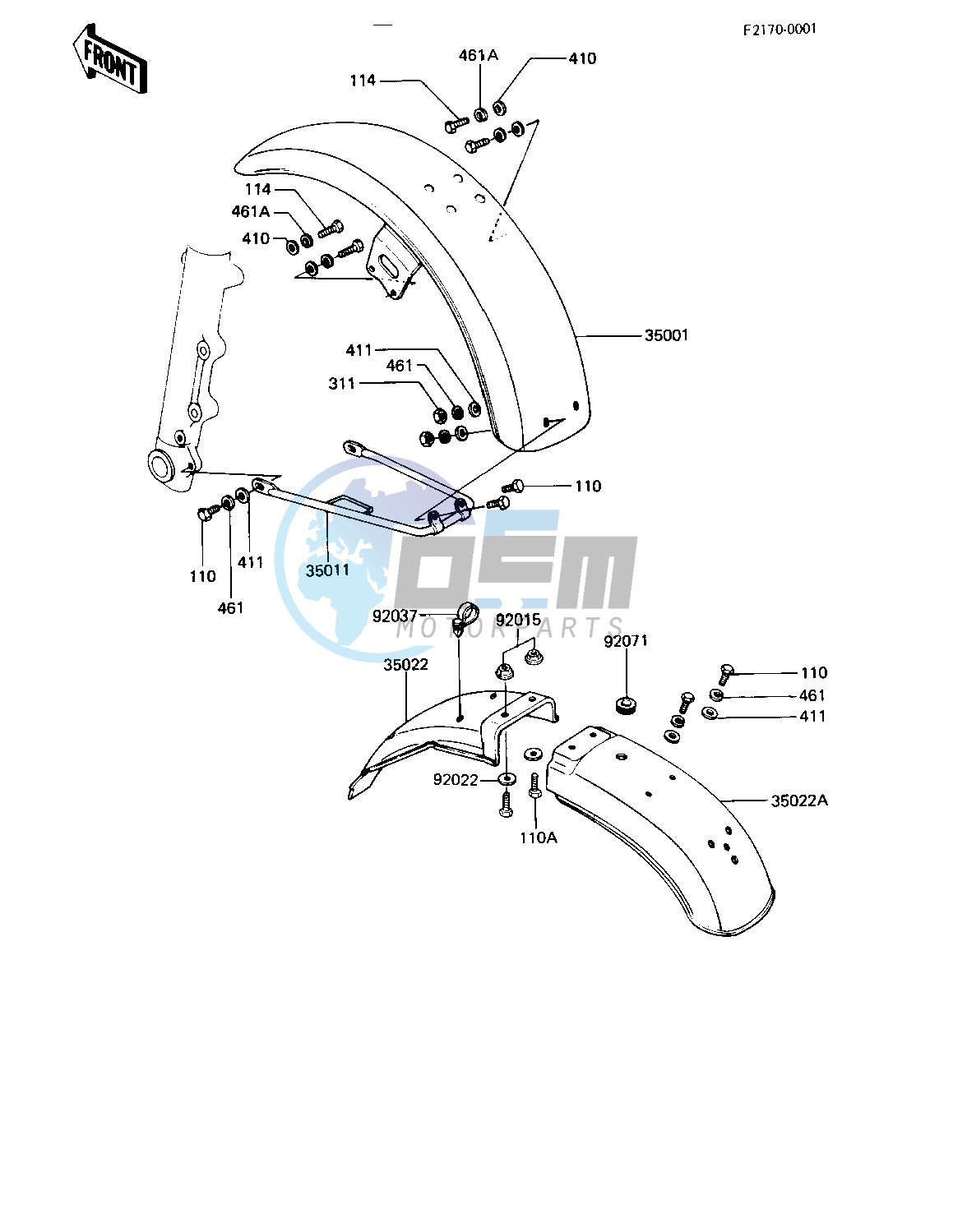 FENDERS -- 81-83 A2_A3_A4- -