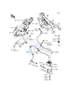 Z300_ABS ER300BFF XX (EU ME A(FRICA) drawing Brake Piping