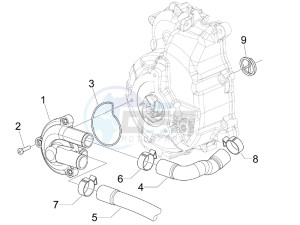 MP3 250 ie lt drawing Cooler pump