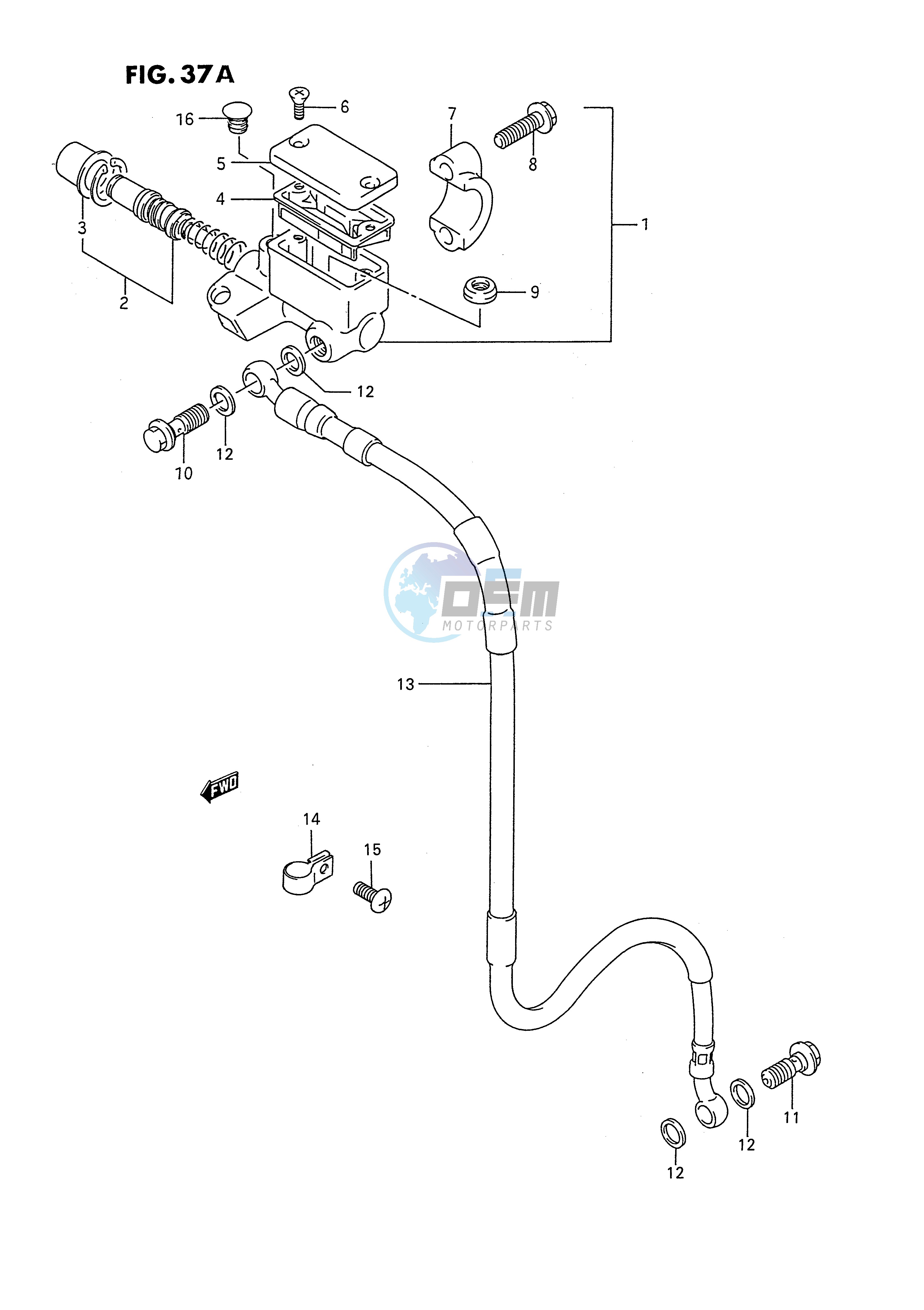 FRONT MASTER CYLINDER (MODEL T)