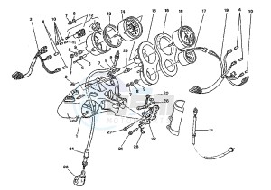 MITO EV 6 MARCE 125 drawing DASHBOARD UNIT