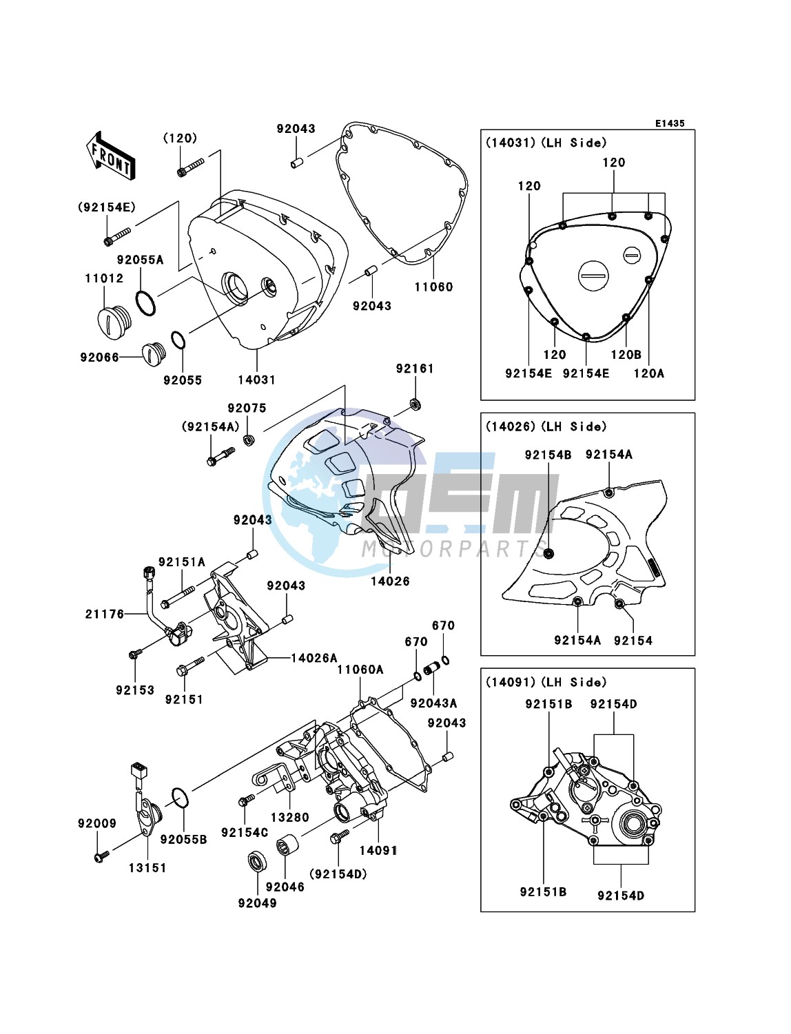 Left Engine Cover(s)