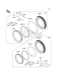 W650 EJ650C6F GB XX (EU ME A(FRICA) drawing Tires