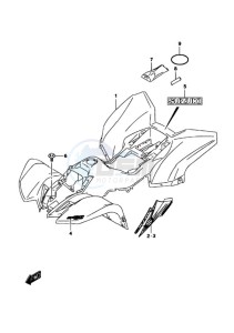 LT-Z50 drawing FRAME CENTER COVER