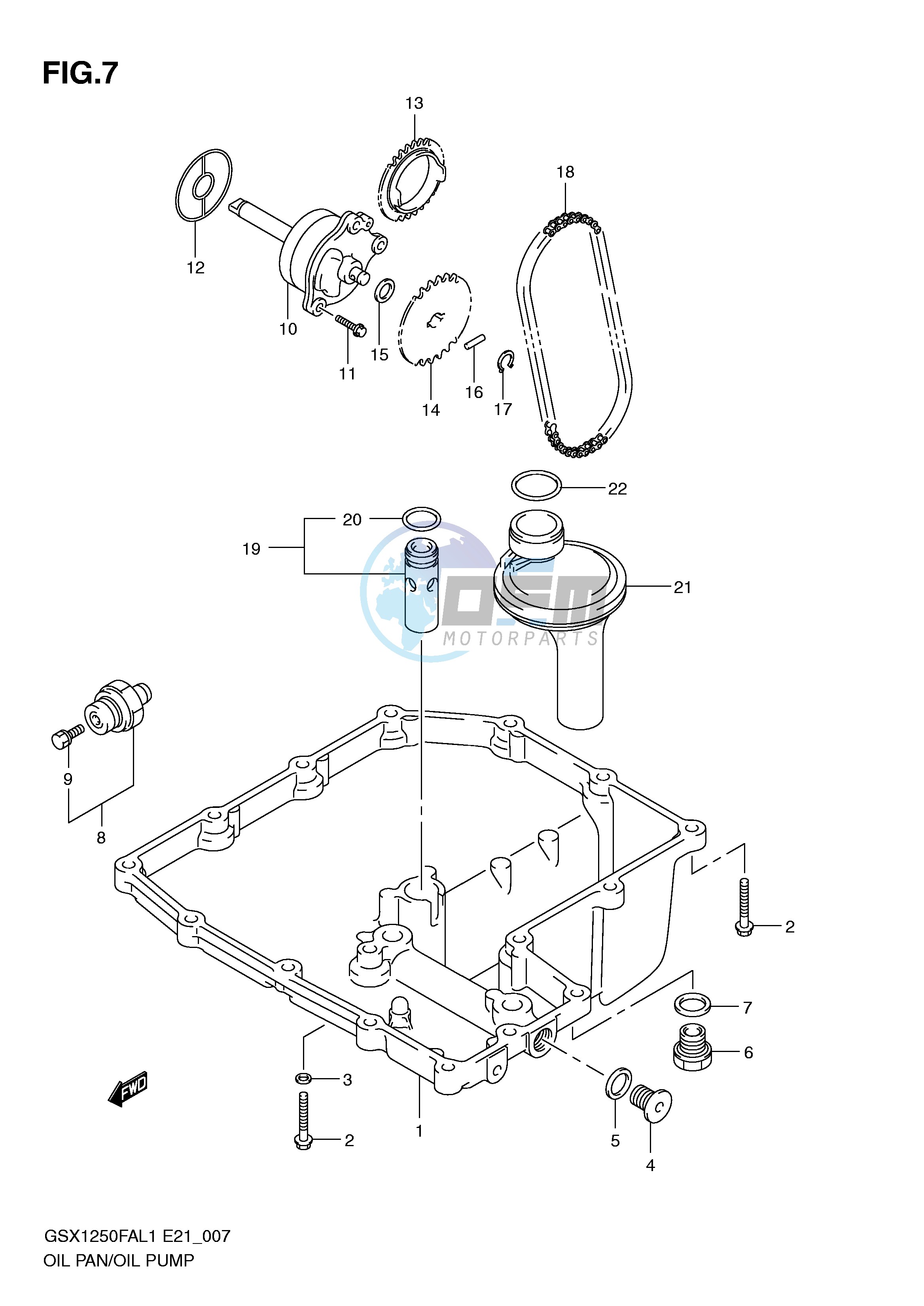 OIL PAN - OIL PUMP