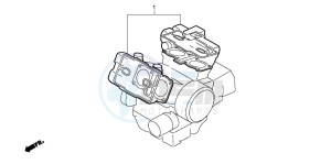 RVF750R drawing GASKET KIT A