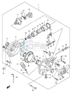 LT-A500F (P24) drawing FINAL BEVEL GEAR (FRONT)(MODEL K4 K5 K6)