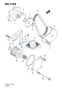 UH125 ABS BURGMAN EU drawing OIL PUMP