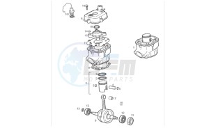 RCR_SMT 50 drawing Cylinder - Piston