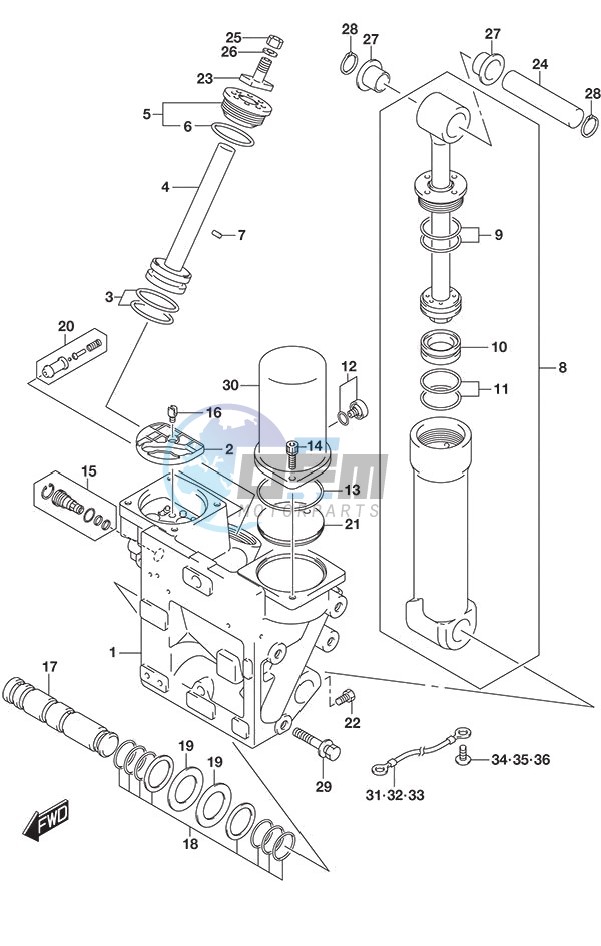 Trim Cylinder