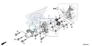 TRX420FA2G TRX420F Europe Direct - (ED) drawing CONTROL MOTOR