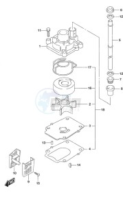 DF 90A drawing Water Pump