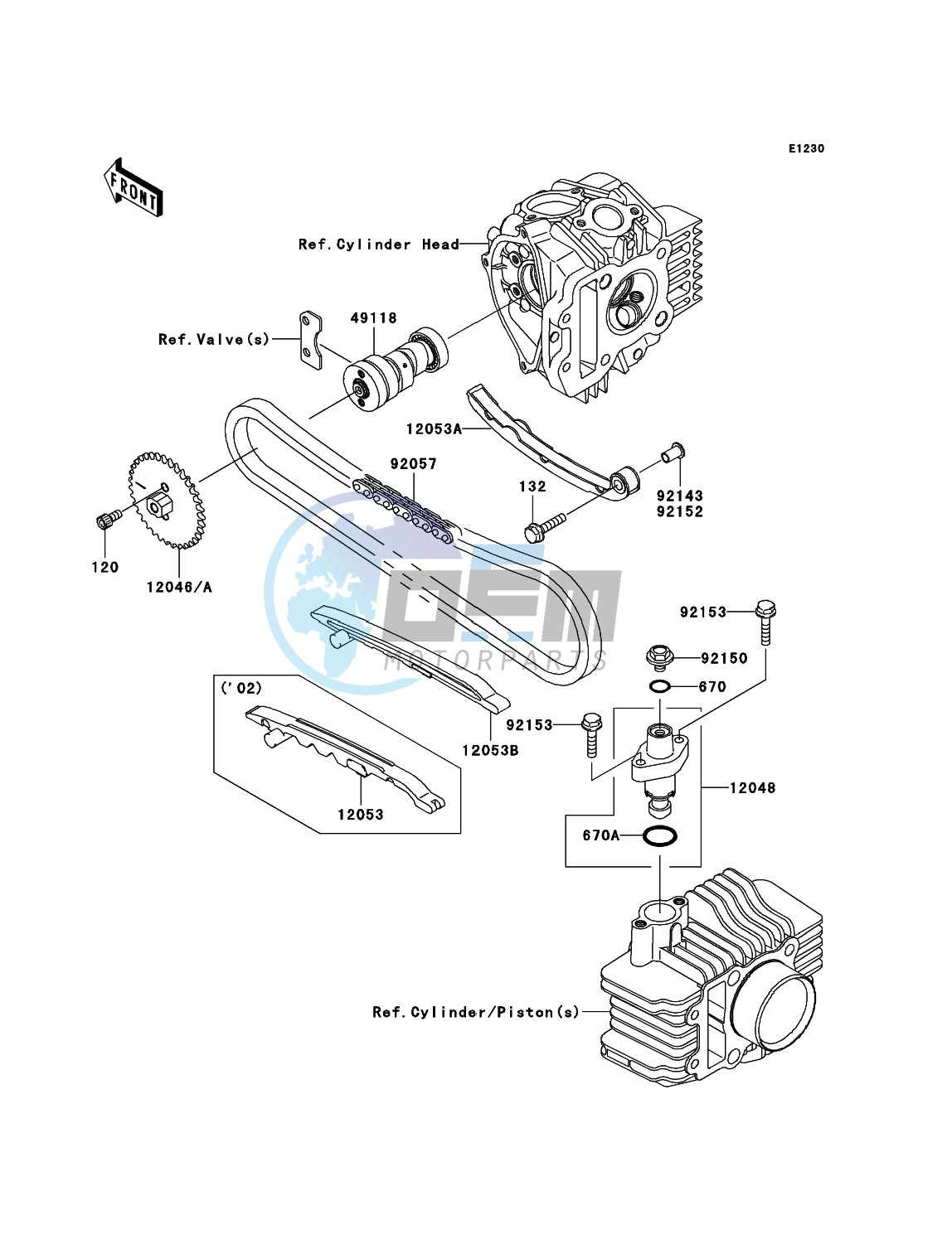 Camshaft(s)/Tensioner