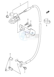 LT-Z400 (E3-E28) drawing REVERSE LOCK