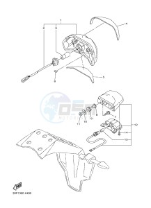 YBR125E (42PK) drawing TAILLIGHT