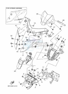 MT-10 MTN1000 (B67P) drawing COWLING 2