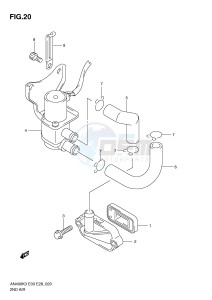 AN400 (E3-E28) Burgman drawing 2ND AIR