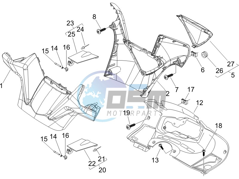 Anti-percolation system