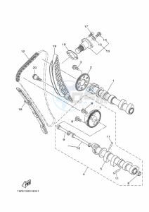 MT-07 MTN690-A (B4CS) drawing CAMSHAFT & CHAIN