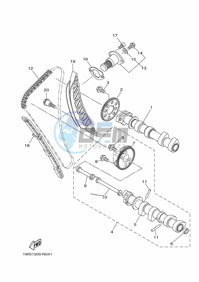 CAMSHAFT & CHAIN