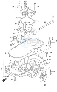 DF 175A drawing Engine Holder