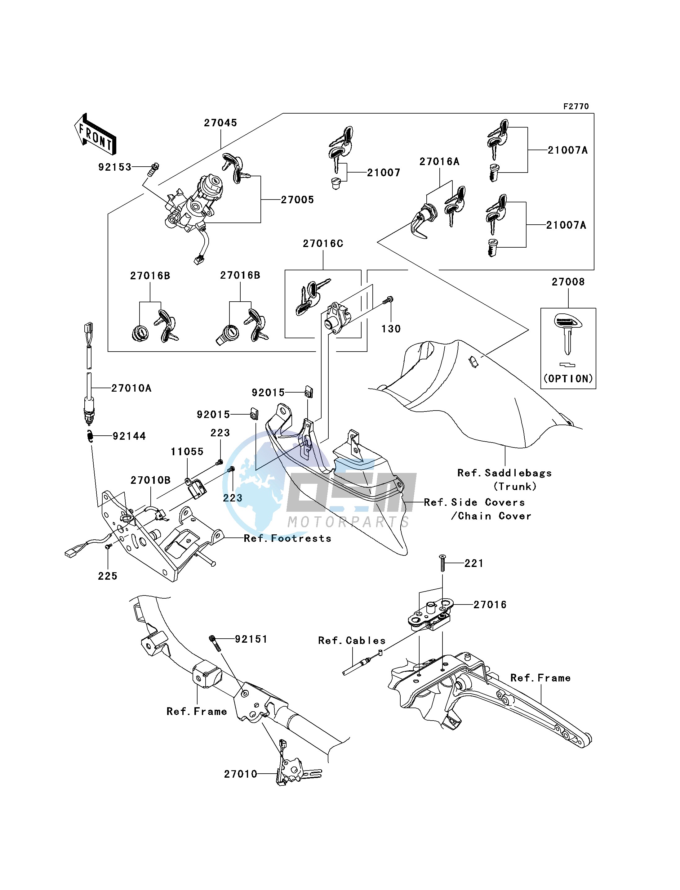 IGNITION SWITCH_LOCKS_REFLECTORS