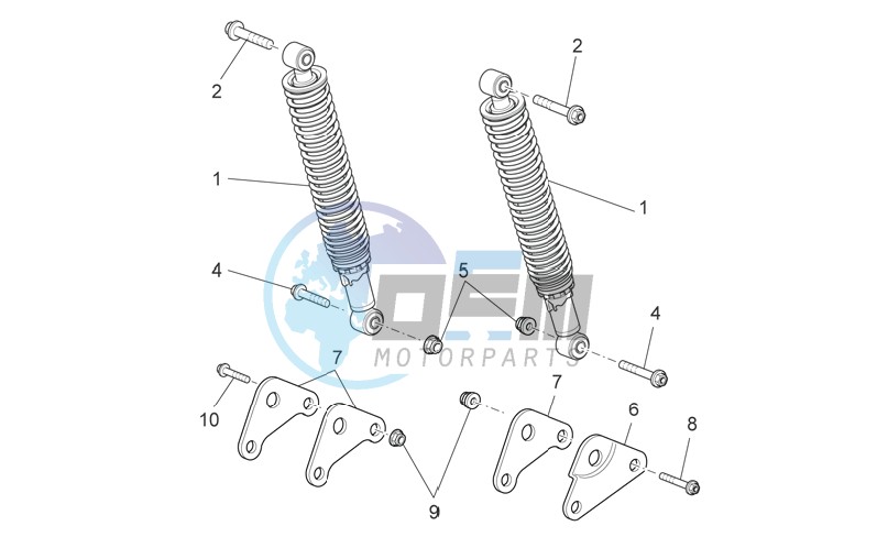 Rear Shock absorber