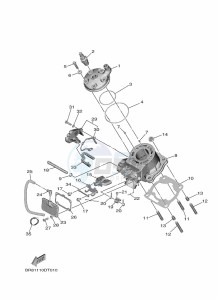 YZ65 (BR86) drawing CYLINDER