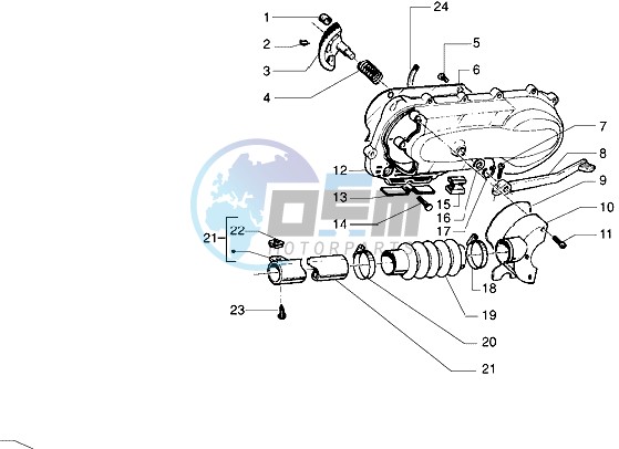 Kickstarter - Crankcase cooling