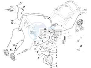 Audace 1400 Carbon 1380 (EMEA) drawing ABS Brake system