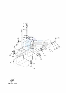 F130A drawing PROPELLER-HOUSING-AND-TRANSMISSION-2