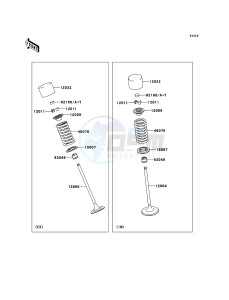 VERSYS KLE650A9F GB XX (EU ME A(FRICA) drawing Valve(s)