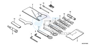 CB1100NAH UK - (E) drawing TOOL