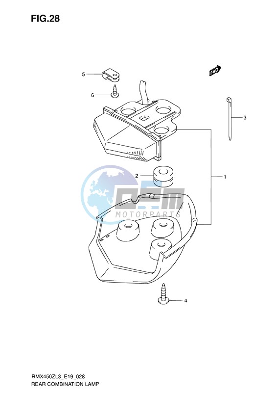 REAR COMBINATION LAMP