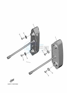 YXF850E YXF85WPAM (BARE) drawing TAILLIGHT