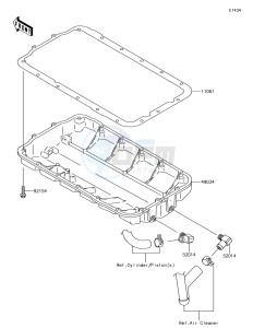 JET SKI STX-15F JT1500AJF EU drawing Oil Pan