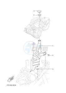 NS50 AEROX R (1PH5 1PH5 1PH5 1PH5 1PH5) drawing OIL TANK