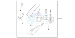 CBR1000RR9 Europe Direct - (ED / REP) drawing HUGGER REPSOL REPLICA