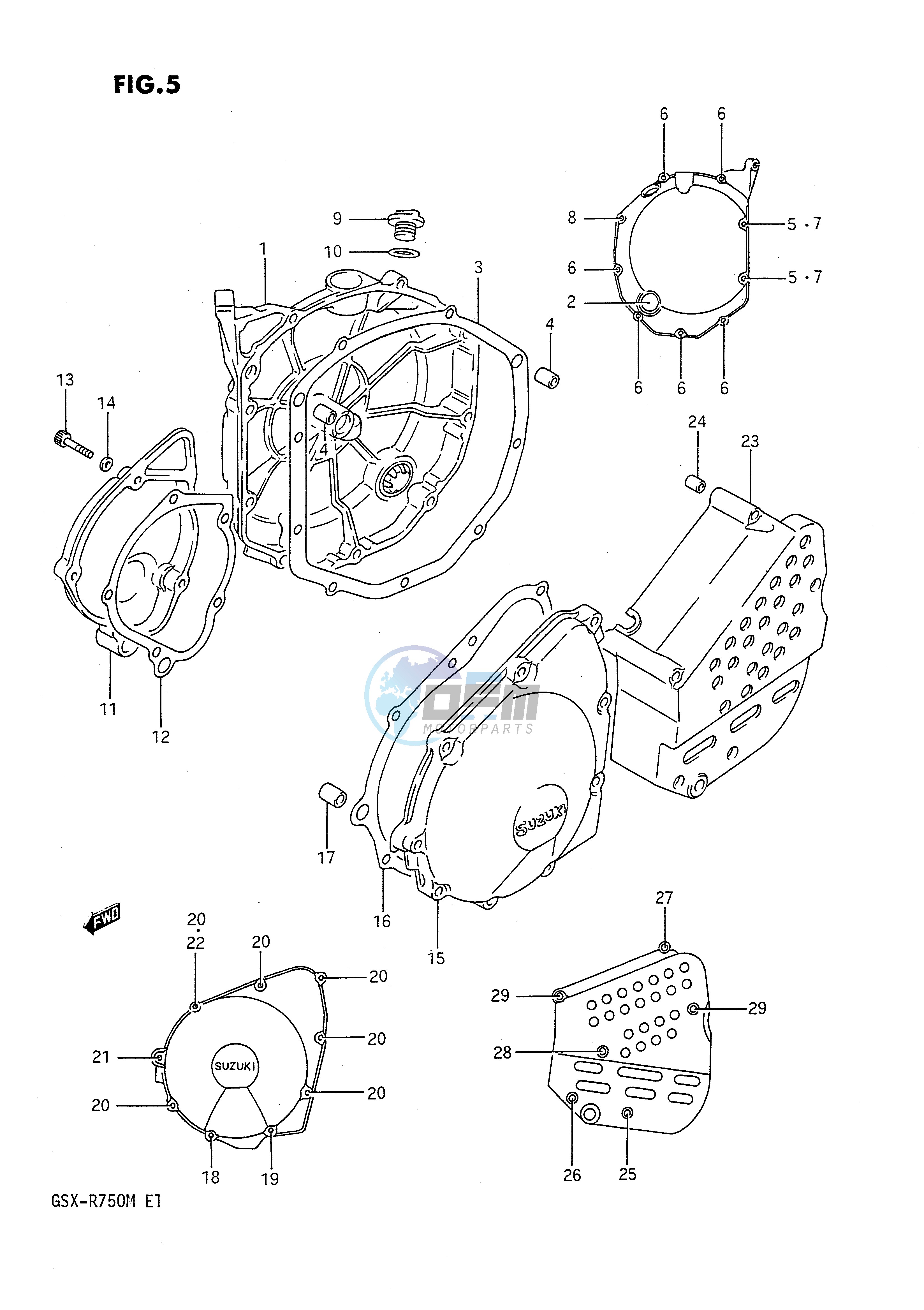 CRANKCASE COVER