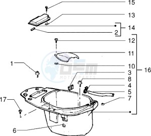 Skipper 150 my98 drawing Case - Helmet