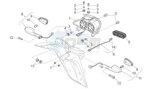 1200 Sport 8V drawing Taillight