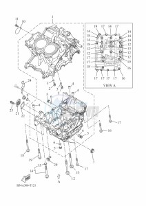 XTZ690 TENERE 700 (BHL9) drawing CRANKCASE