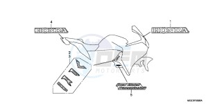 VFR1200FC drawing STRIPE/MARK