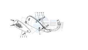 SONAR - 125 CC VTHLS1A1A 4T drawing EXHAUST