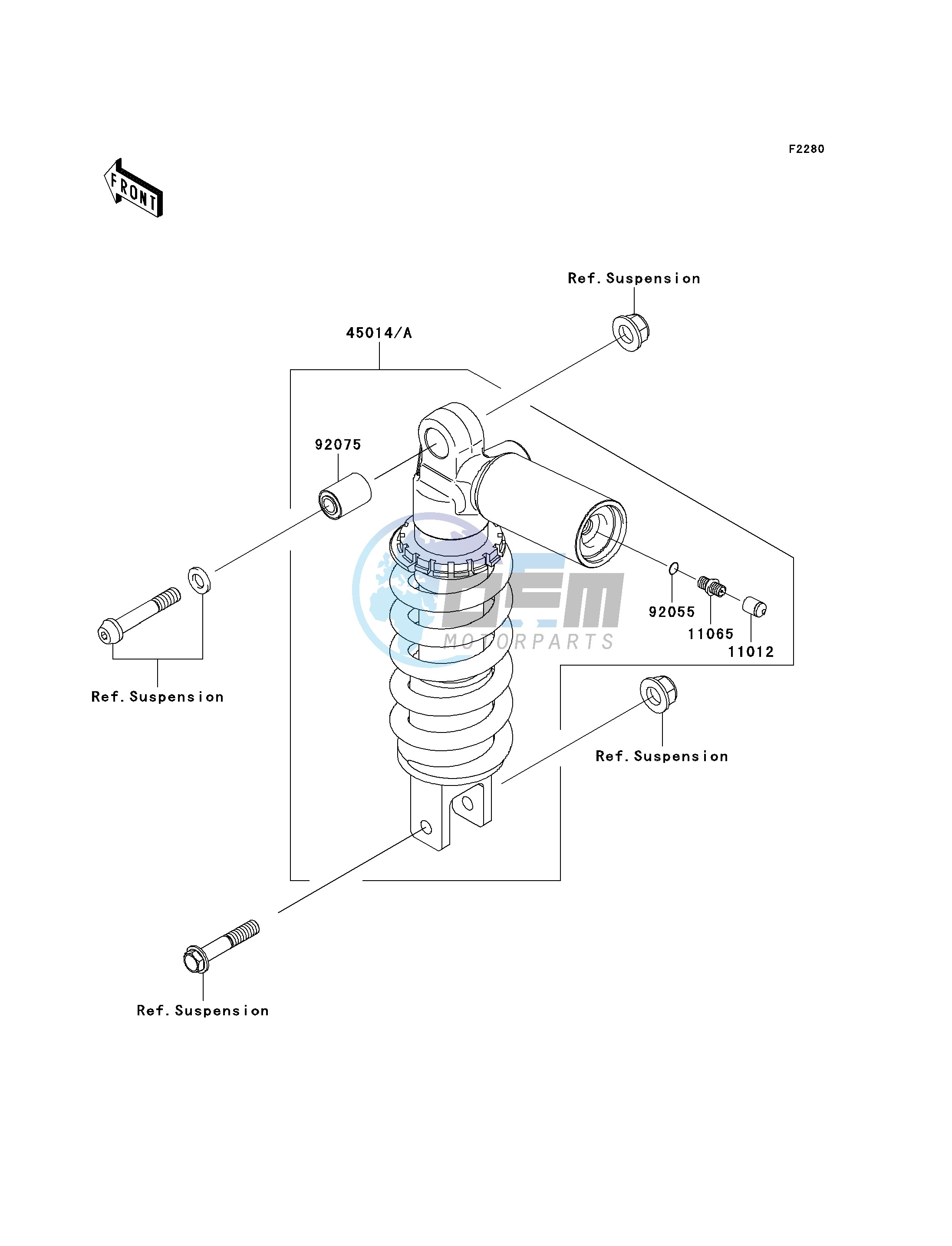 SHOCK ABSORBER-- S- --- B7F_B8F- -