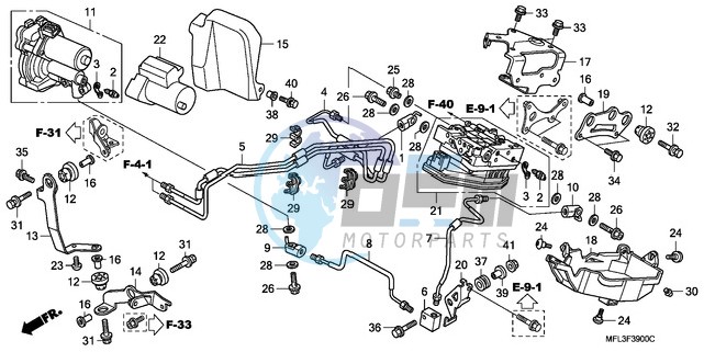 FRONT POWER UNIT/FRONT VA LVE UNIT