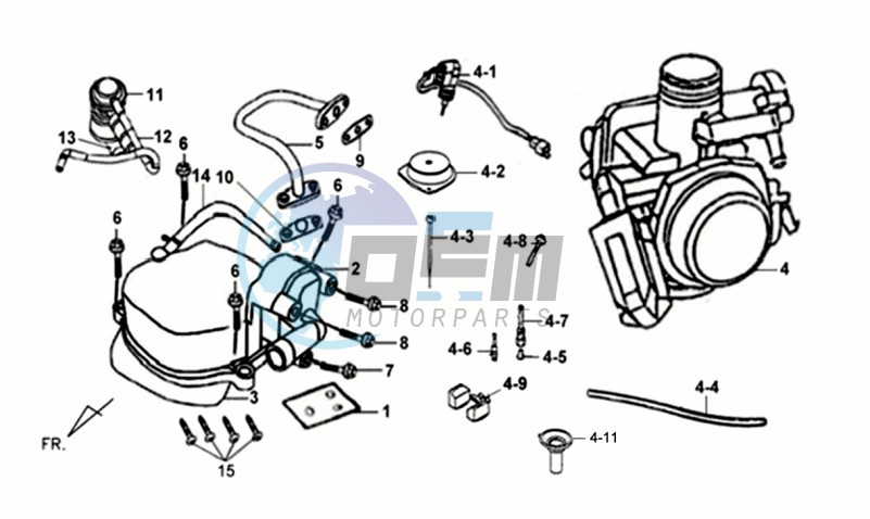 CYLINDER HEAD COVER / CARBURATOR