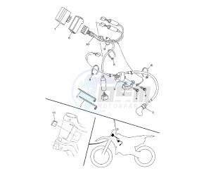 YZ LC 125 drawing ELECTRICAL DEVICES