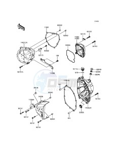 Z800_ABS ZR800BEF FR GB XX (EU ME A(FRICA) drawing Engine Cover(s)